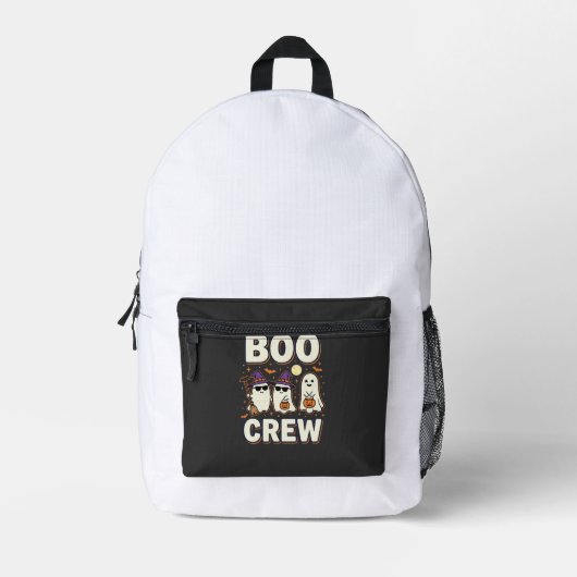 Sac À Dos Imprimé Équipe Boo fantômes de Halloween Conception vector (Recto)