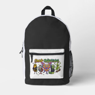 Sac À Dos Imprimé Équipe de bestioles de dessins animés cool - Objec