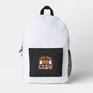 Sac À Dos Imprimé Équipe de fantômes de citrouille de Halloween Desi