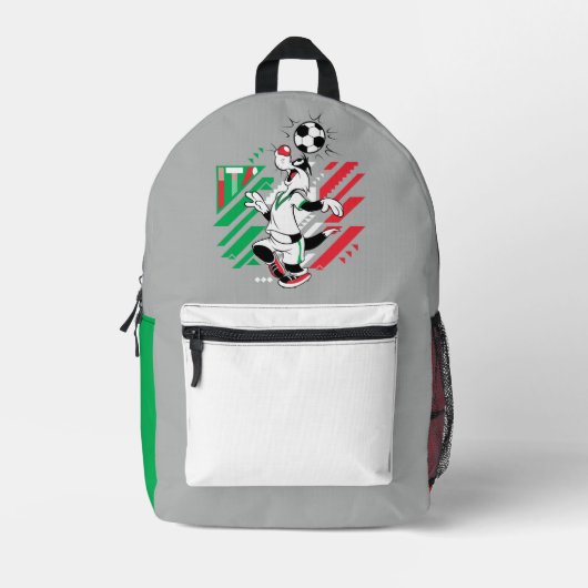 Sac À Dos Imprimé Équipe d'Italie de football Graphique SYLVESTER™ (Recto)