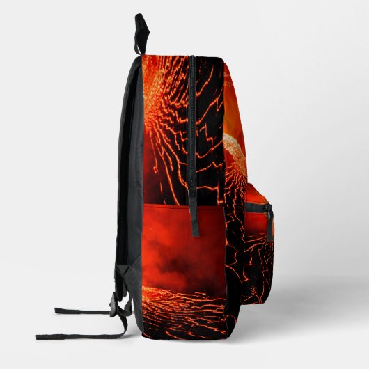 Sac À Dos Imprimé éruption volcanique (Gauche)