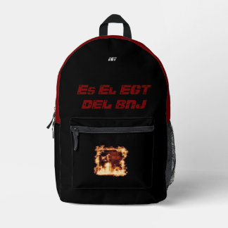 Sac À Dos Imprimé  Es El EGT Del BNJ -streetwear Elgrandetoto