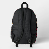 Sac À Dos Imprimé ESPACE | Snoopy Space Suit Motif noir (Verso)