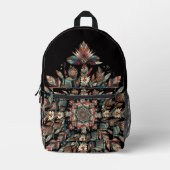 Sac À Dos Imprimé Esprit de Guerrier (Recto)