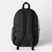 Sac À Dos Imprimé Esprit libre rétro (Verso)
