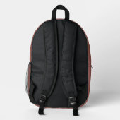 Sac À Dos Imprimé Étang de lotus (Verso)