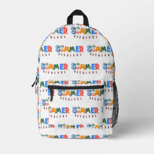 Sac À Dos Imprimé été