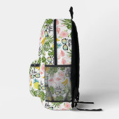 Sac À Dos Imprimé Été Amusants Motif Tropical (Droite)