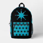 Sac À Dos Imprimé Étoile Rétro (Recto)