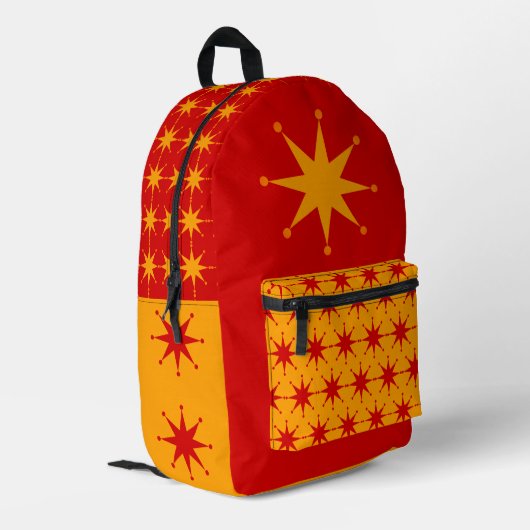 Sac À Dos Imprimé Étoile rétro (Coin arrière gauche)