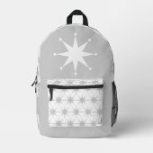 Sac À Dos Imprimé Étoile Rétro (Recto)