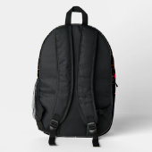 Sac à dos imprimé étoile rétro (Verso)