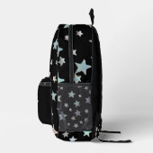 Sac À Dos Imprimé Etoiles Motif Black Cool tendance Monogramme (Droite)