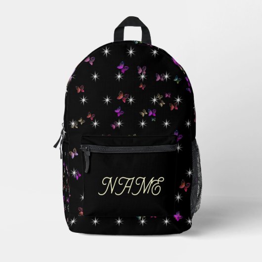 Sac À Dos Imprimé étoiles papillon  (Recto)