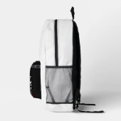 Sac À Dos Imprimé Être positif (Droite)