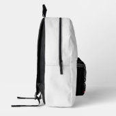 Sac À Dos Imprimé Être positif (Gauche)