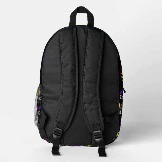 Sac À Dos Imprimé Évolution (Verso)