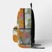 Sac À Dos Imprimé Excellent motif avec chrysanthèmes (Droite)