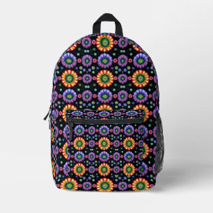 Sac À Dos Imprimé Explosion Psychedélique
