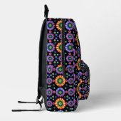Sac À Dos Imprimé Explosion Psychedélique (Gauche)