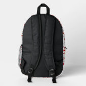 Sac À Dos Imprimé Expression Abstraite : Splatter Art Backpack (Verso)