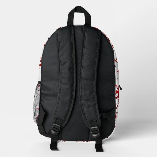 Sac À Dos Imprimé Expression Abstraite : Splatter Art Backpack (Verso)