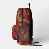 Sac À Dos Imprimé Expressions d'écarlet (Droite)
