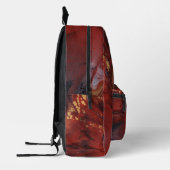 Sac À Dos Imprimé Expressions d'écarlet (Gauche)