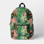 Sac À Dos Imprimé Extravaganza Feuille tropicale (Recto)