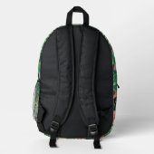 Sac À Dos Imprimé Extravaganza Feuille tropicale (Verso)