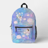 Sac À Dos Imprimé Fairy Princess Custom (Recto)
