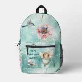 Sac À Dos Imprimé Fairy Princess Custom (Recto)