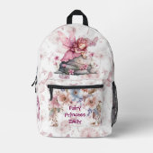 Sac À Dos Imprimé Fairy Princess Custom (Recto)