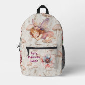 Sac À Dos Imprimé Fairy Princess Custom (Recto)