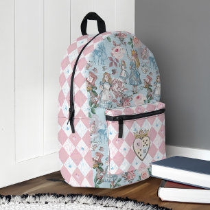 Sac À Dos Imprimé Fairytale Alice au pays des merveilles Caractères