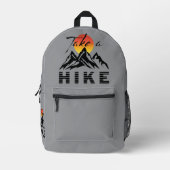 Sac À Dos Imprimé Faites une randonnée (Recto)