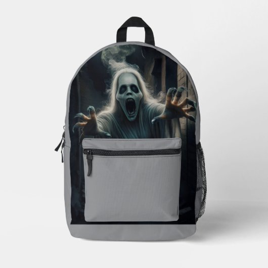 Sac À Dos Imprimé Fantômes. (Recto)