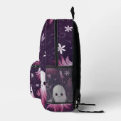 Sac À Dos Imprimé Fantômes de dégradé pourpre (Droite)