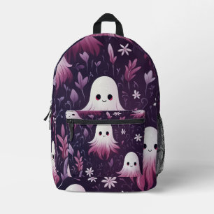 Sac À Dos Imprimé Fantômes de dégradé pourpre