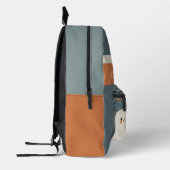 Sac À Dos Imprimé Fantômes mignons avec le nom Whimsical Halloween (Gauche)