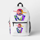 Sac À Dos Imprimé Fashion Forward (Recto)