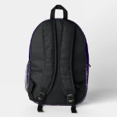 Sac À Dos Imprimé Fée de pluie violette (Verso)