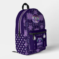 Fée de pluie violette