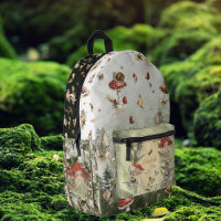 Fée magique de la forêt d'automne | Monogramme
