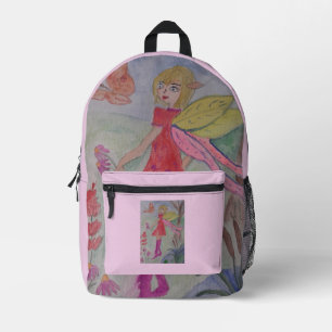 Sac À Dos Imprimé Fée papillon
