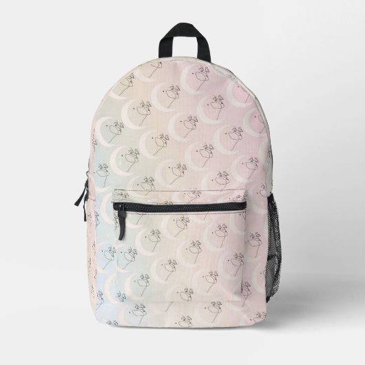 Sac À Dos Imprimé Femme (Recto)