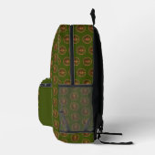 Sac À Dos Imprimé Femme verte - Bois (Droite)