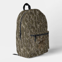 Femmes de chasse au ruban Camo Leopard Bow Bottoml
