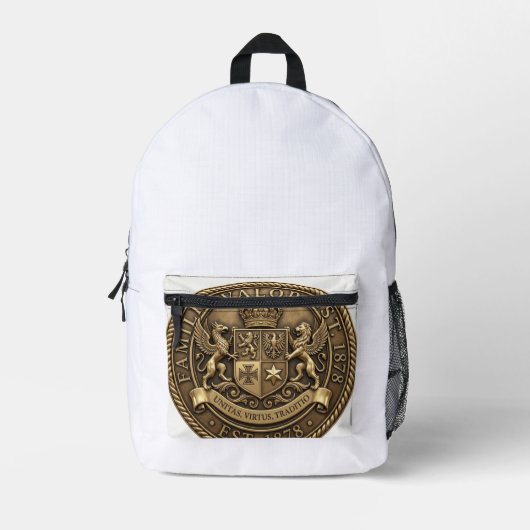 Sac À Dos Imprimé Fête des Pères (Recto)