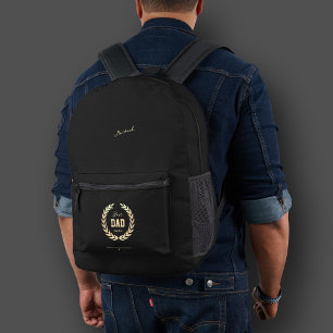 Sac À Dos Imprimé Fête des pères de meilleur père sportif de sa fill
